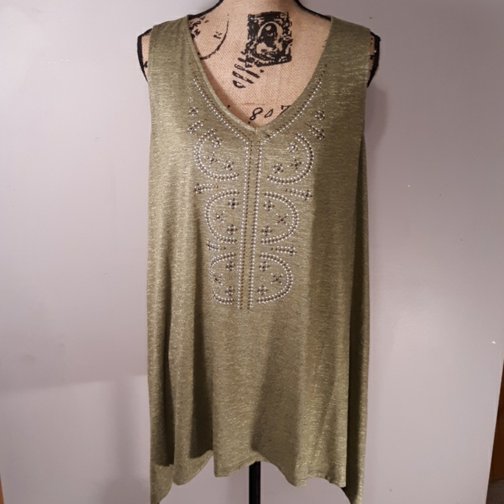 1X Sleeveless Tunic